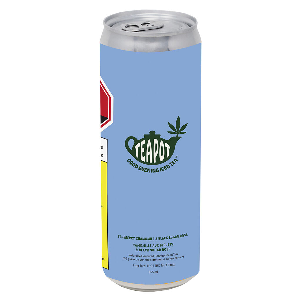 TeaPot - Good Evening Iced Tea Blueberry Chamomile Tea - Good Evening Iced Tea Blueberry Chamomile Tea 355ml Beverages